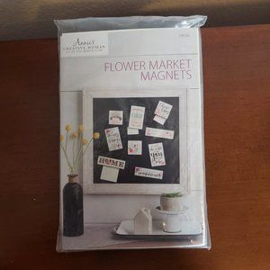 Annie's Creative Woman flower Market Magnets